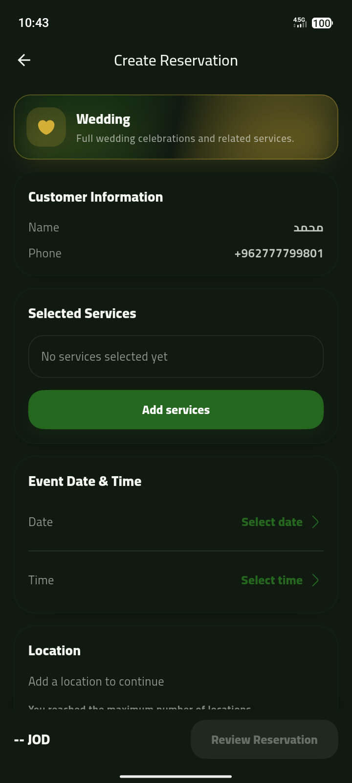 Add your details